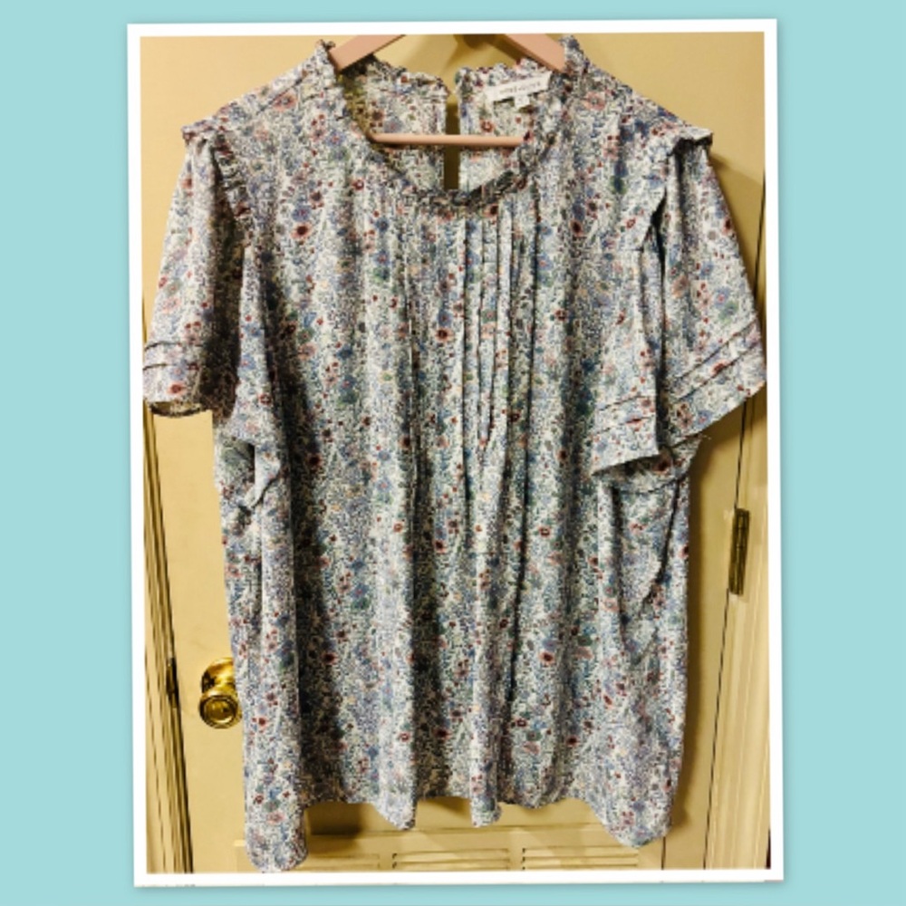 ROSE+OLIVE Women’s Floral Top - Size 3X